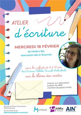 Atelier d'écriture_Montluel