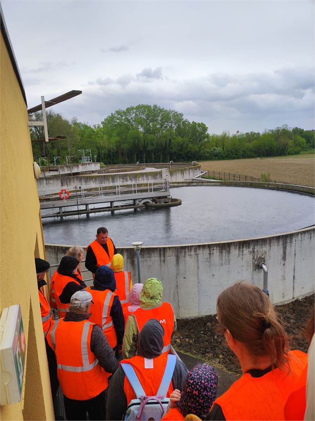 Visite de la station d'épuration de la 3CM - 3CM