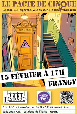 Théâtre "Le pacte de cinque" - Les Galets pour la Vie
