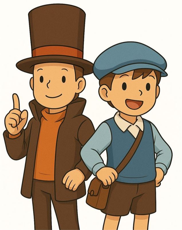 professeur Layton - Chat GPT