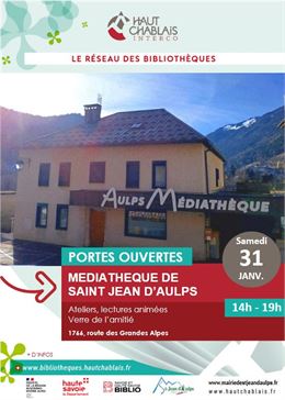 Médiathèque de Saint-Jean-d'Aulps-Saint - Réseau des bibliothèques du Haut-chablais