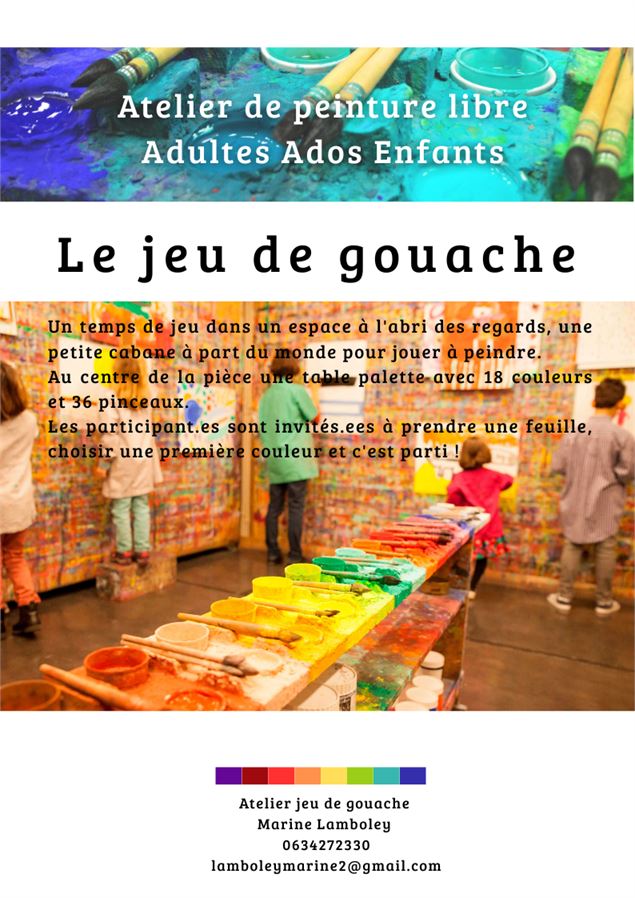 Atelier de peinture libre_Les Carroz-d'Arâches