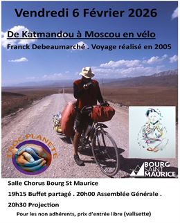 Projection "De Katmandou à Moscou"_Bourg-Saint-Maurice