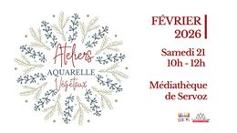 Ateliers aquarelle - végétaux_Servoz