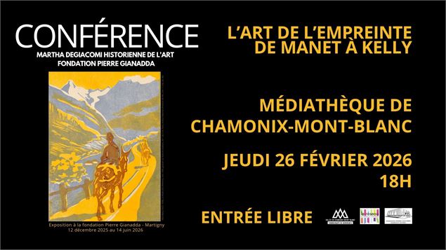 Conférence sur l'Exposition à la Fondation Gianadda_Chamonix-Mont-Blanc