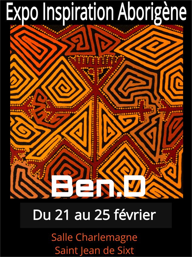Exposition de peinture: BEN.D_Saint-Jean-de-Sixt - BEN .D