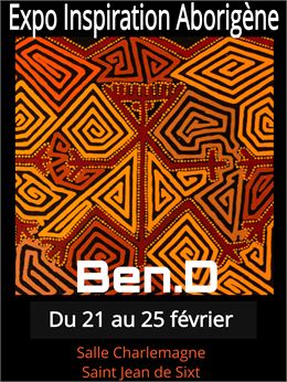 Exposition de peinture: BEN.D_Saint-Jean-de-Sixt - BEN .D