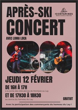 Concert après-ski au Lay : Loma Loca_Les Contamines-Montjoie