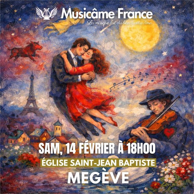 Concert Musicâme à Megève : Feu, Passion et Tendresse_Megève