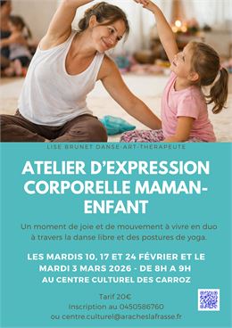 Atelier d 'expression corporelle Maman - Enfant_Les Carroz-d'Arâches