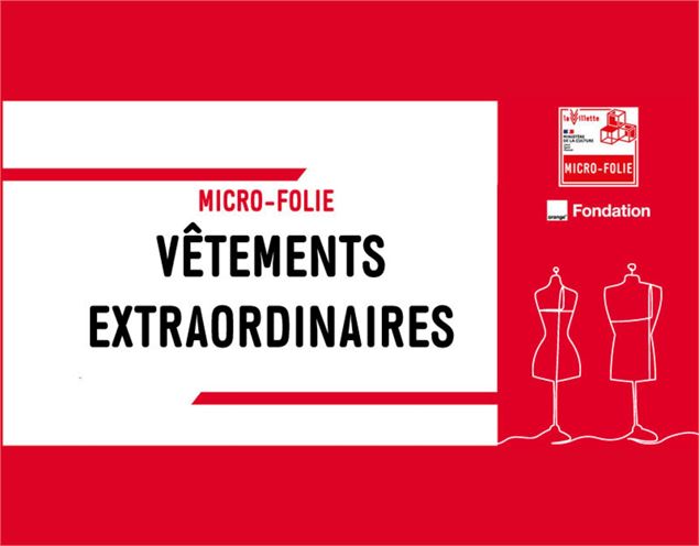 bannière vêtements extraordinaires - Micro-Folie