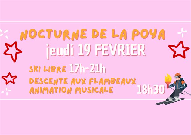 Les nocturnes de ski à la Poya_Vallorcine - vallorcine