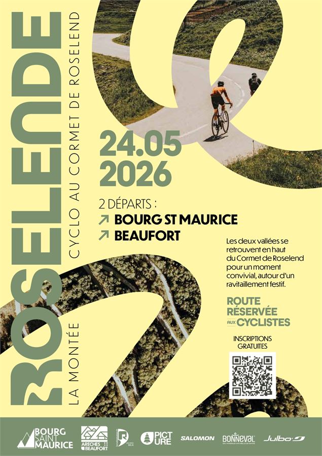 affiche de la Roselende 2026 - OTAB