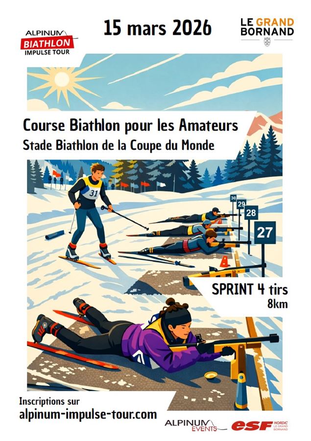affiche de la course Alpinum Biathlon Impulse Tour - Alpinum