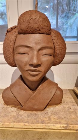 Scultpure sur terre - Cathy Limoge