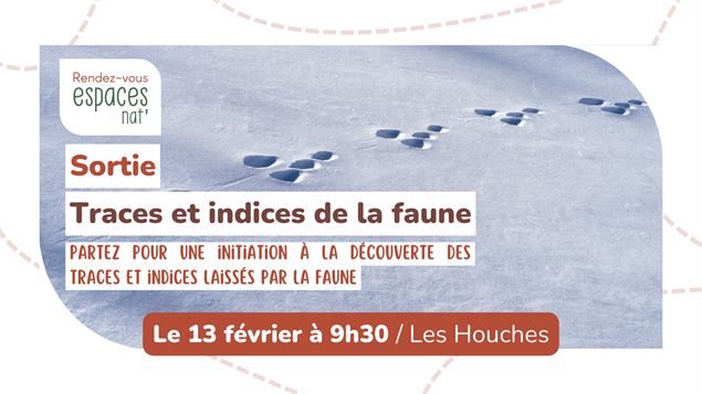 Sortie nature - Initiation aux traces et indices de la faune_Les Houches