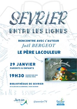 Sevrier entre les Lignes : rencontre avec l'auteur Joël Bergeot_Sevrier - Bibilothèque