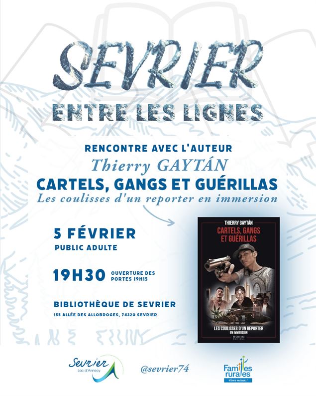 Sevrier entre les Lignes : rencontre avec l'auteur Thierry Gaytan_Sevrier - Bibilothèque