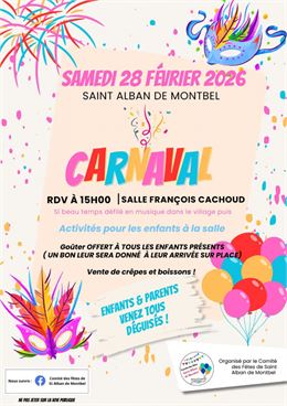 Carnaval à Saint-Alban-de-Montbel - Comité des fêtes