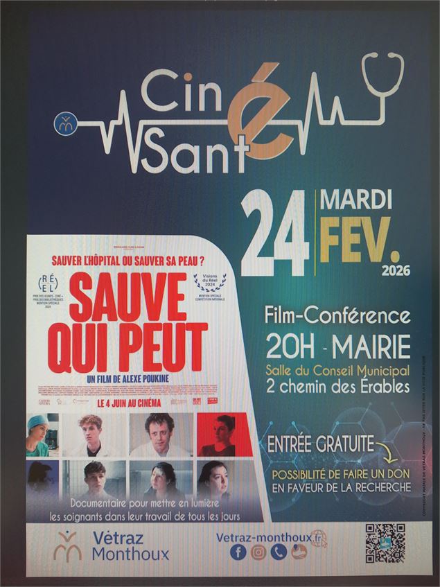 Ciné santé  - Mairie de Vétraz-Monthoux 