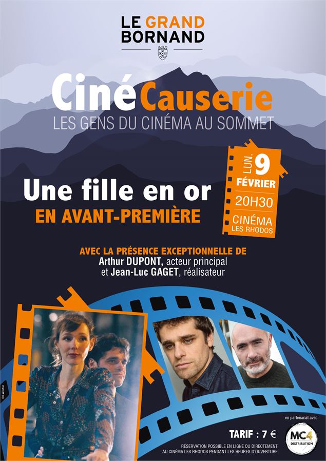 Ciné-causerie : avant-première du film Une fille en or - Filmgespräch : vorpremiere des Films „Une f