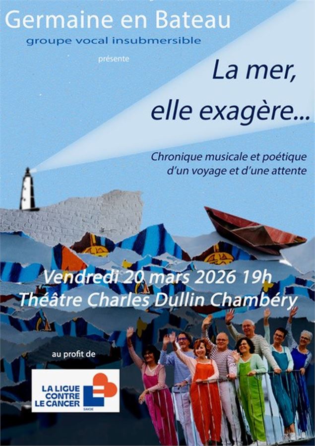 Spectacle « La mer, elle exagère » de la Compagnie Germaine en Bateau_Chambéry - Compagnie Germaine 
