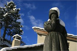 La Pleureuse enneigée de face - JF Durand