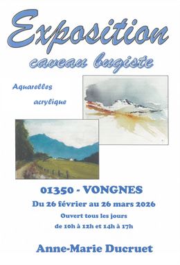 Exposition au Caveau Bugiste - Le Caveau Bugiste