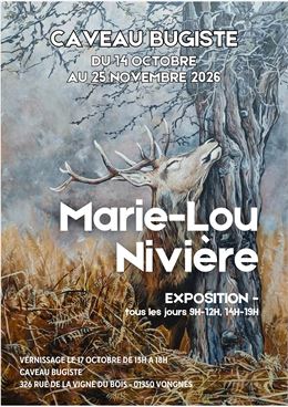 Exposition de Marie-Lou Nivière - Le Caveau Bugiste