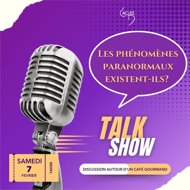 Conférence : Les phénomènes paranormaux existent-ils? - Sa voix pour la Savoie