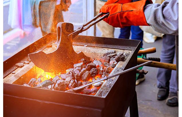 photo d'une forge - Istock