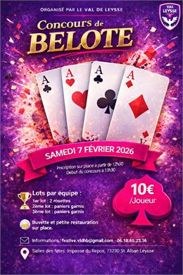 Concours de Belote - LUYS Catherine