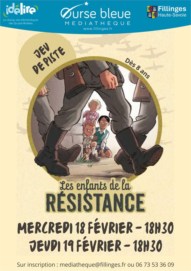Jeu de piste « Les enfants de la résistance »_Fillinges - Service communication Mairie de Fillinges