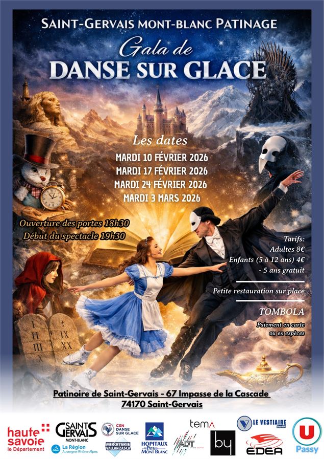 Gala de danse sur glace_Saint-Gervais-les-Bains