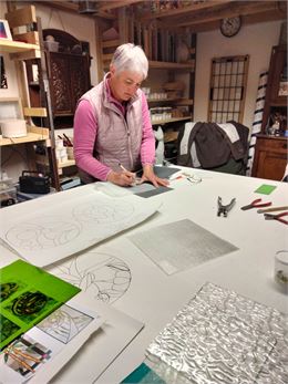 Les Artisans vous ouvrent leurs portes ! Visite de l'atelier d'Armande_Corbel - Isabelle Sillon