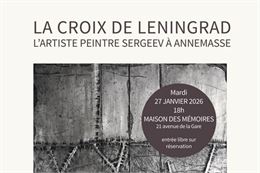 Conférence : La Croix de Leningrad x Sergeev_Annemasse