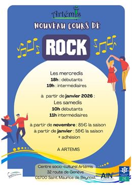 Cours de Rock - Artémis