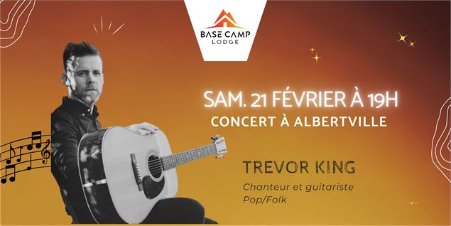 Concert live avec Trevor King_Albertville