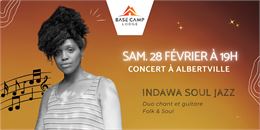 Concert live avec la chanteuse Indawa Soul Jazz_Albertville