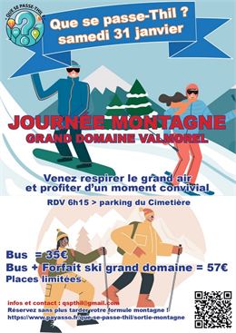 Journée montagne - association "Que se passe-Thil?"