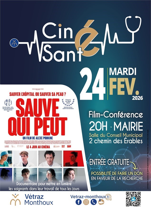 Cycle CINÉ SANTÉ –de Vétraz-Monthoux