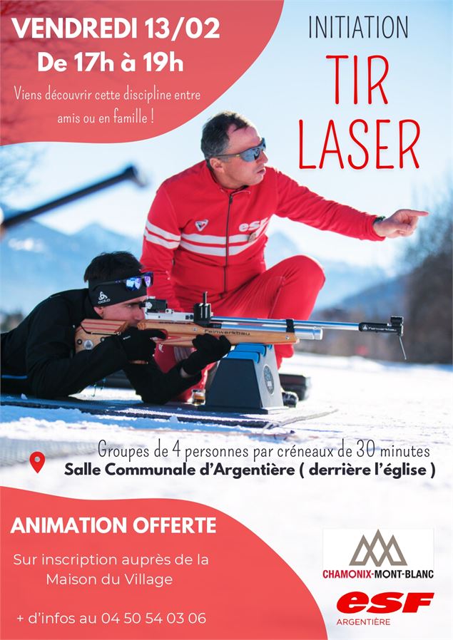 Initiation tir laser_Argentière