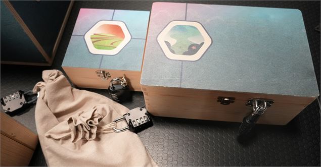 Visuel des boîtes à ouvrir - La Turbine sciences