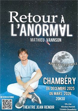Spectacle humour : Retour à L’Anormal_Chambéry - Association du sapin sur la planche
