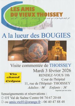Visite commentée à la lueur des bougies_Thoissey