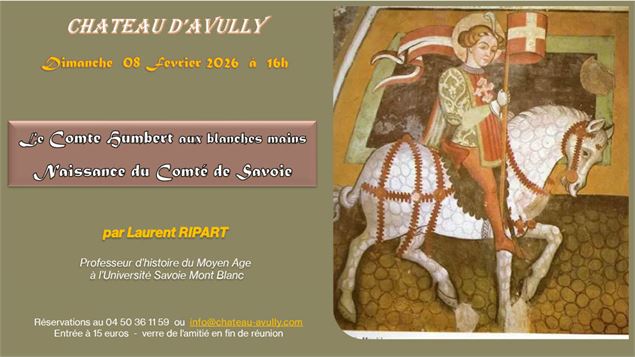 Naissance du Comté de Savoie - Chateau d'Avully