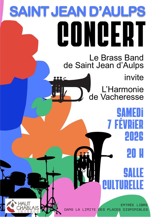 Concert du Brass Band - Concert Saint-Jean-d'Aulps