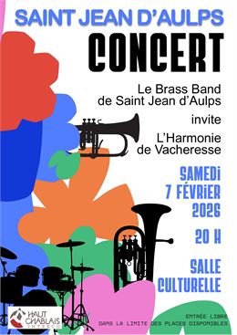 Concert du Brass Band - Concert Saint-Jean-d'Aulps