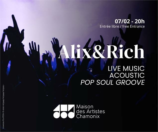 Duo live pop soul Alix & Rich_Chamonix-Mont-Blanc