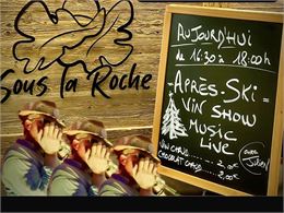 Après ski vin chaud musique live  - Privé 